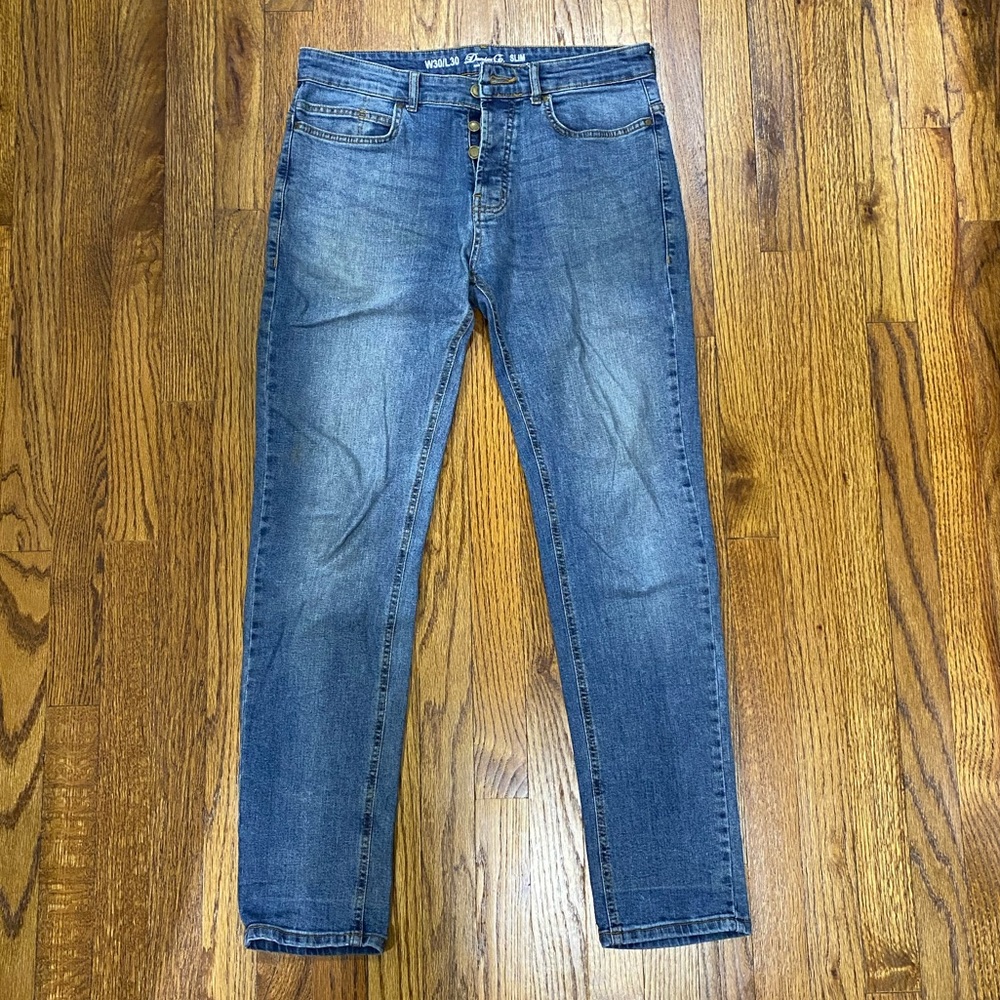 Denim Co. Slim Fit 30x30